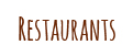 Restaurants